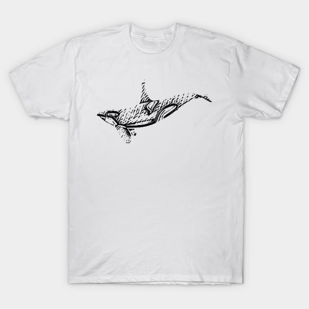 Orca T-Shirt by Nimmersatt